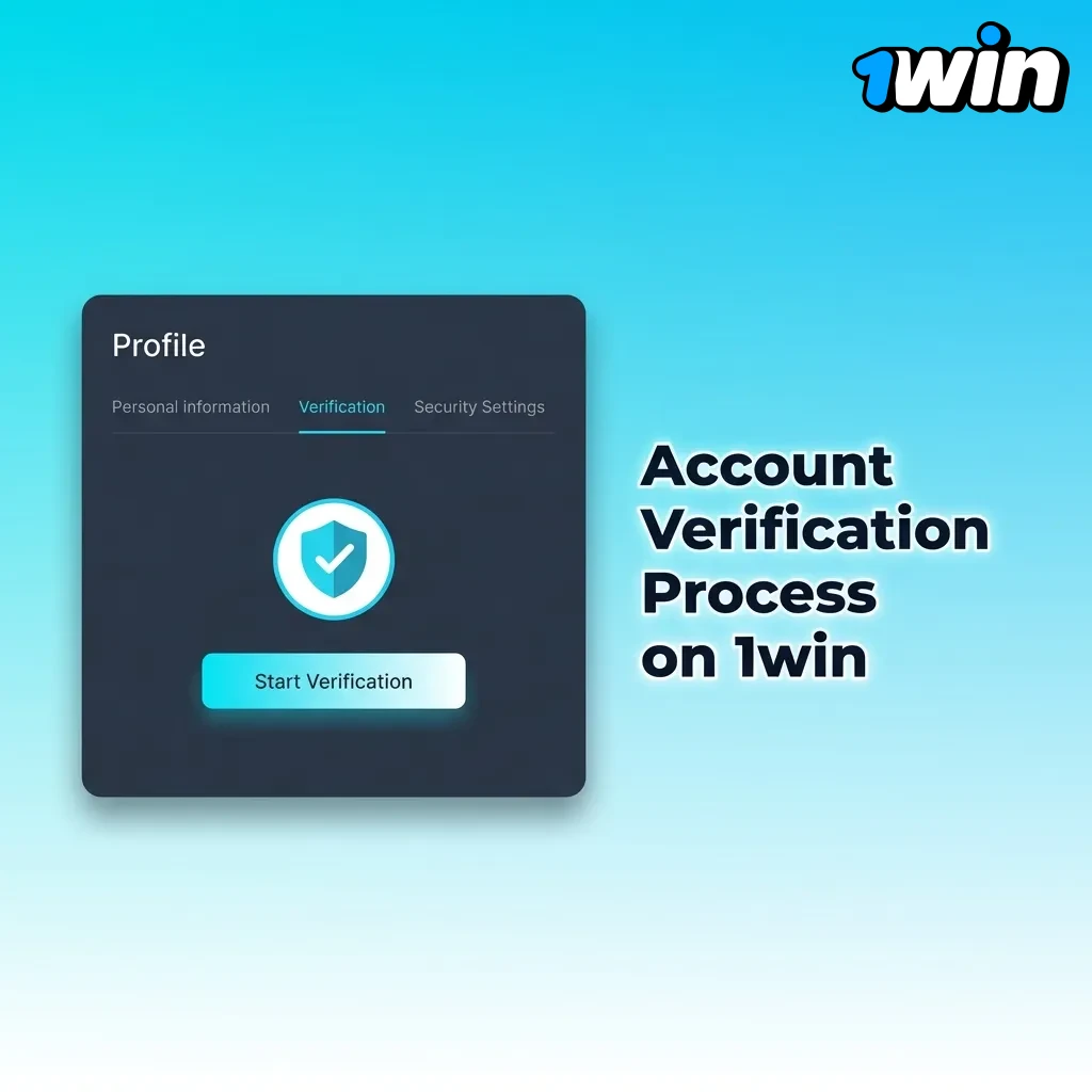 User uploading ID document and utility bill on 1win platform for account verification process